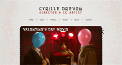 Desktop Screenshot of cyrilledrevon.com