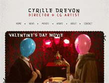 Tablet Screenshot of cyrilledrevon.com